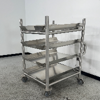 Consumables Stainless Steel Rolling Cart image 0